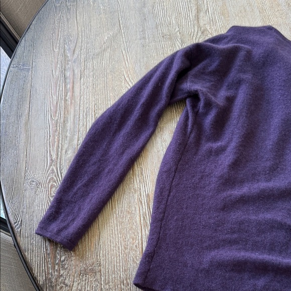 Sundance Cashmere Purple Sweater L - Picture 10 of 12